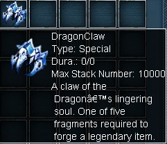 Legendary item step 5